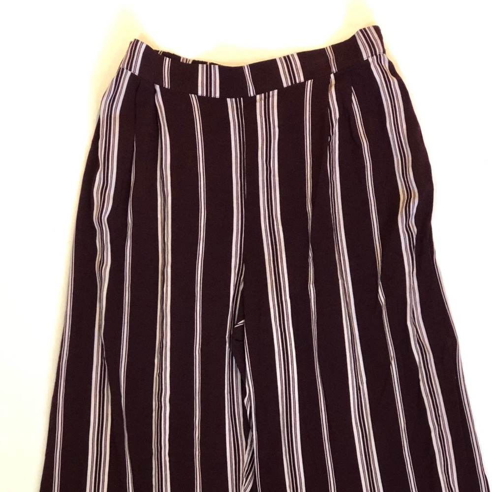 Burgundy Ankle Pants